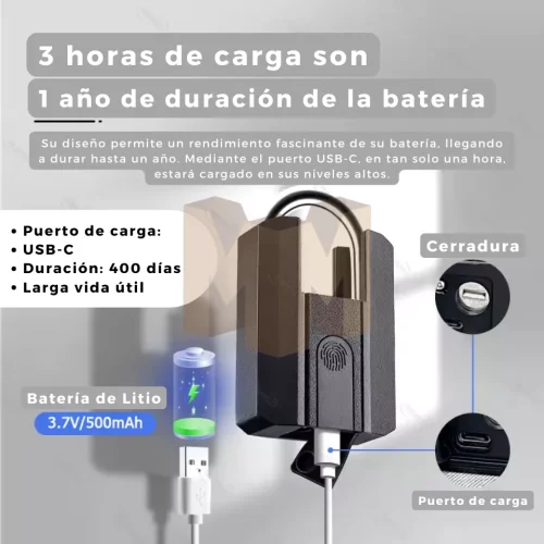 Candado Inteligente Bluetooth TTlock - Imagen 3